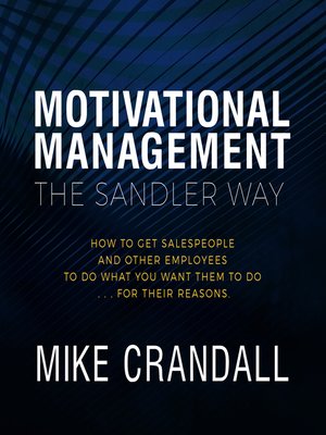 cover image of Motivational Management the Sandler Way